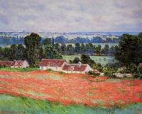 Monet, Claude Oscar - Poppy Field, Giverny